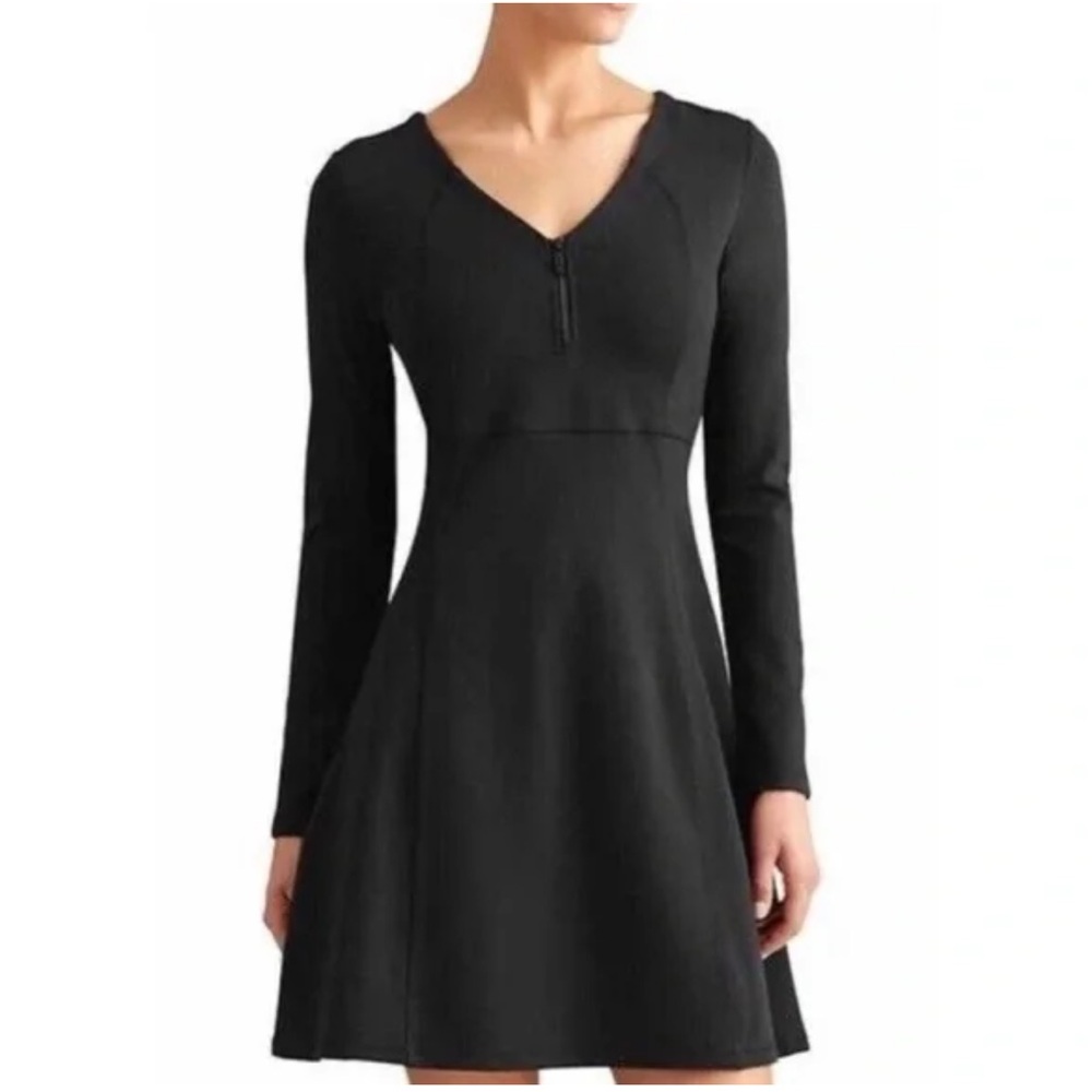 Athleta Whereupon Ponte Long Sleeve Dress